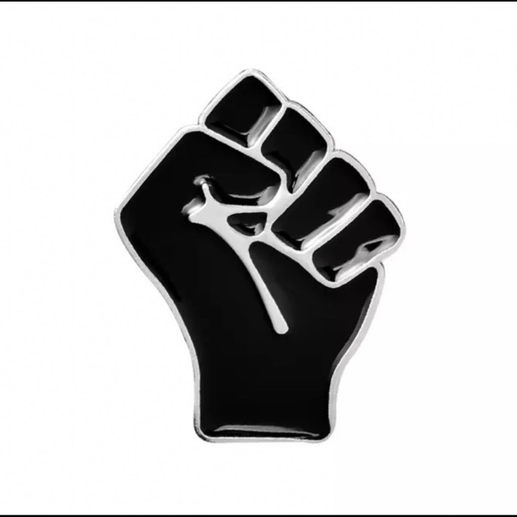 Artisan Jewelry - BLM - Black Lives Matter Handmade Enamel Pin